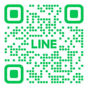 Lineお友達登録のQRCodeです。